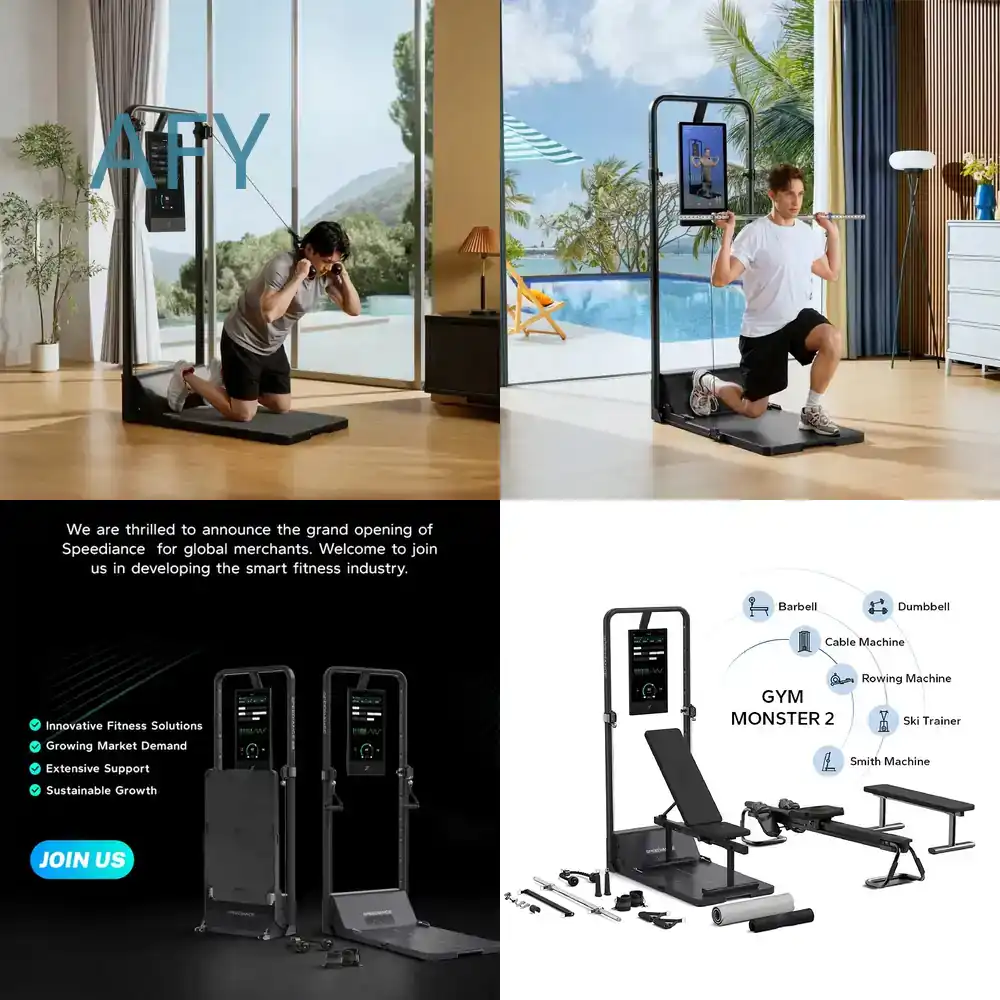 Home Gym Installation - جهاز سبيديانس الشامل للياقة البدنية للاستخدام