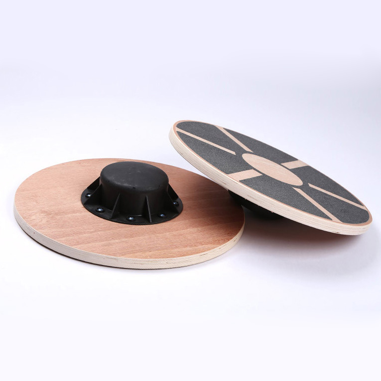 Wobble Board Balance - لوح توازن خشبي متأرجح غير قابل