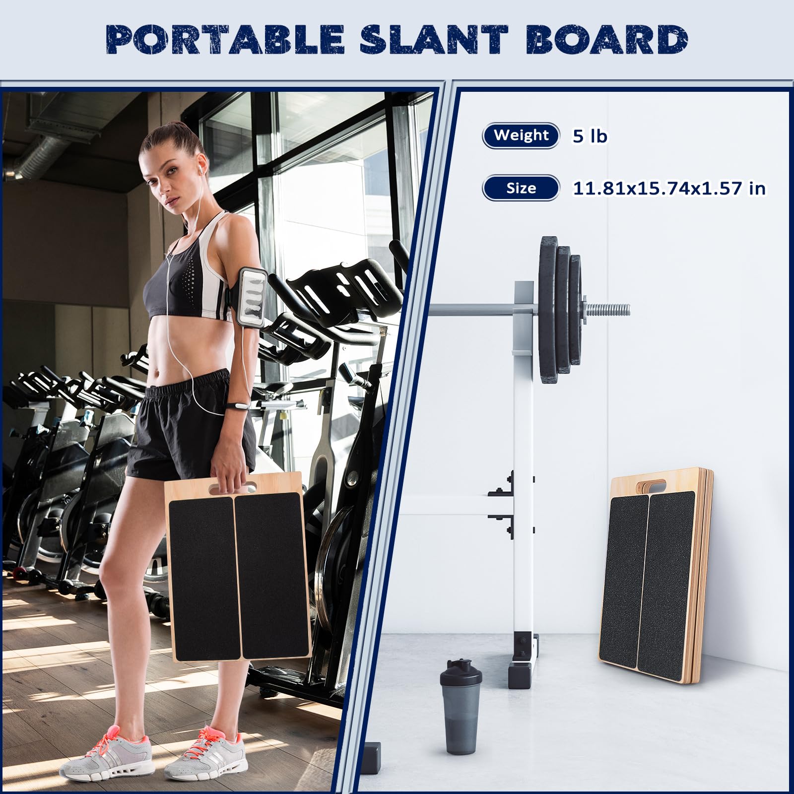 لوح توازن خشبي 2 في 1 ومسند لت - مراجعة Wobble Board Balance وسعره