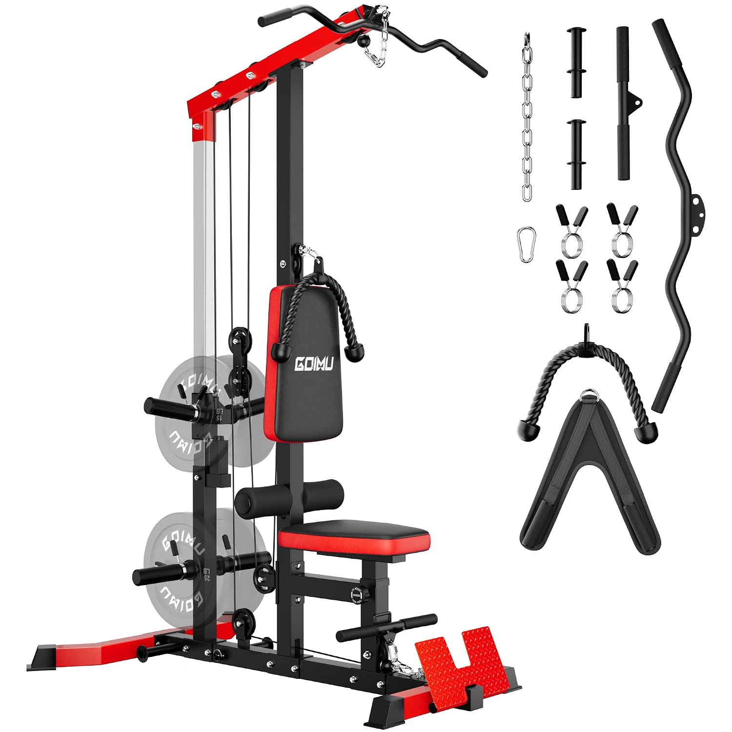 جهاز سحب وسحب الكابلات مع جهاز - مراجعة Home Gym Custom وسعره