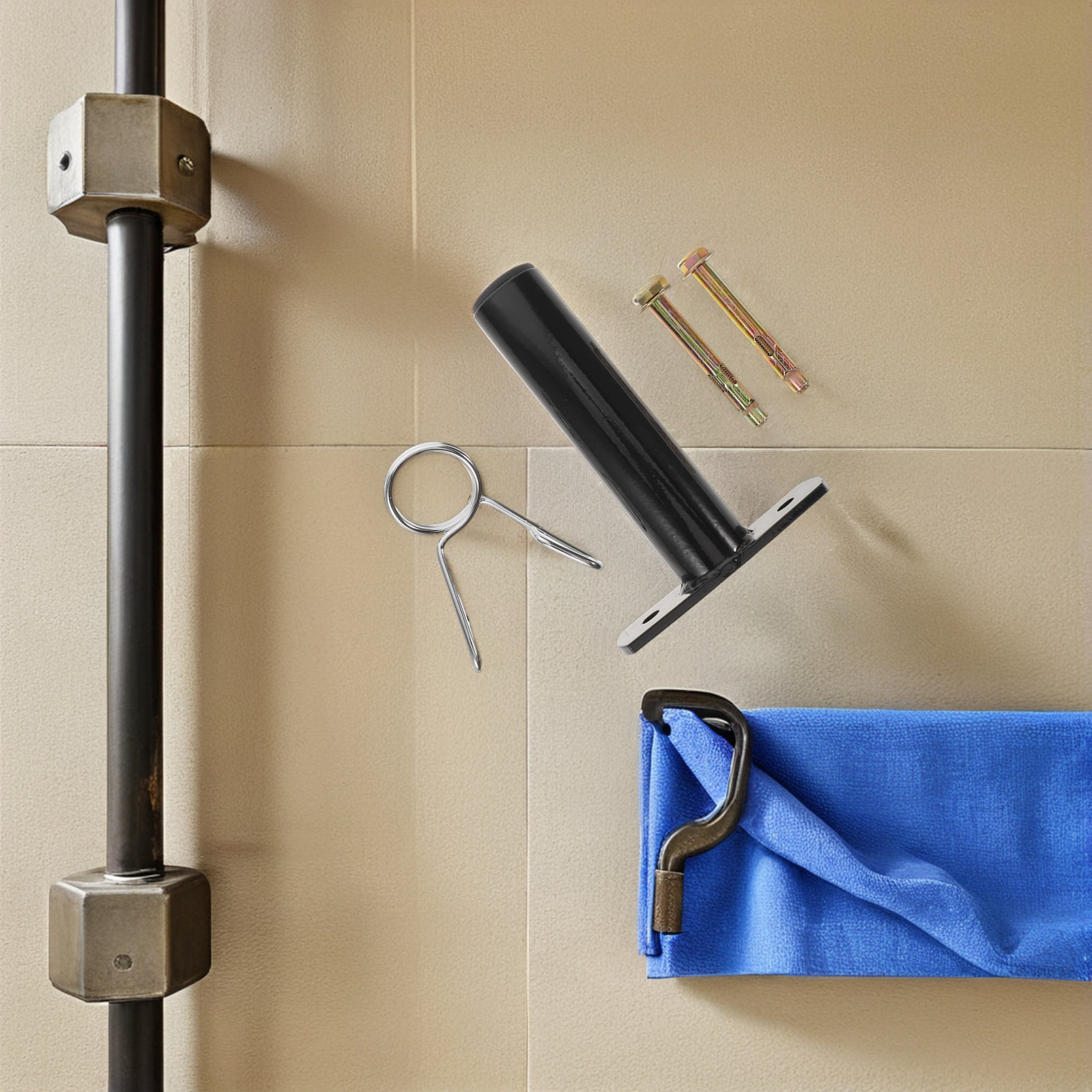 حامل أقراص الأوزان الموفر للمس - مراجعة Home Gym For Small Spaces وسعره