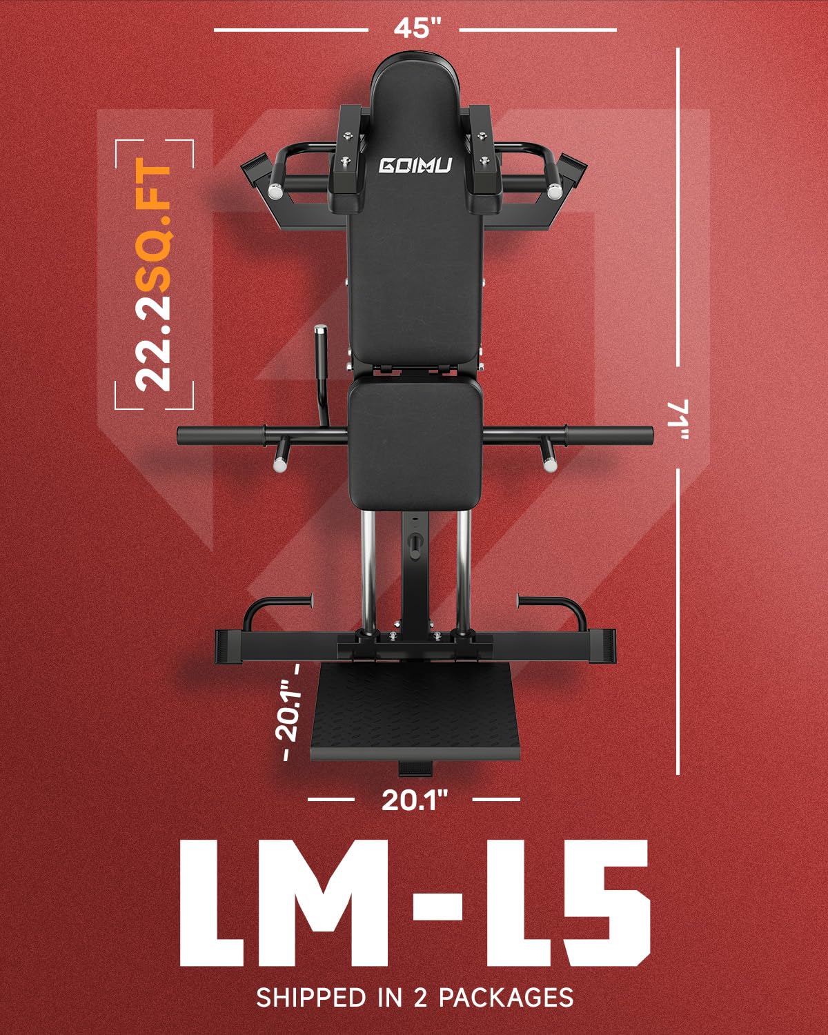 جهاز L5 لتمارين الضغط على السا - مراجعة Home Gym Custom وسعره