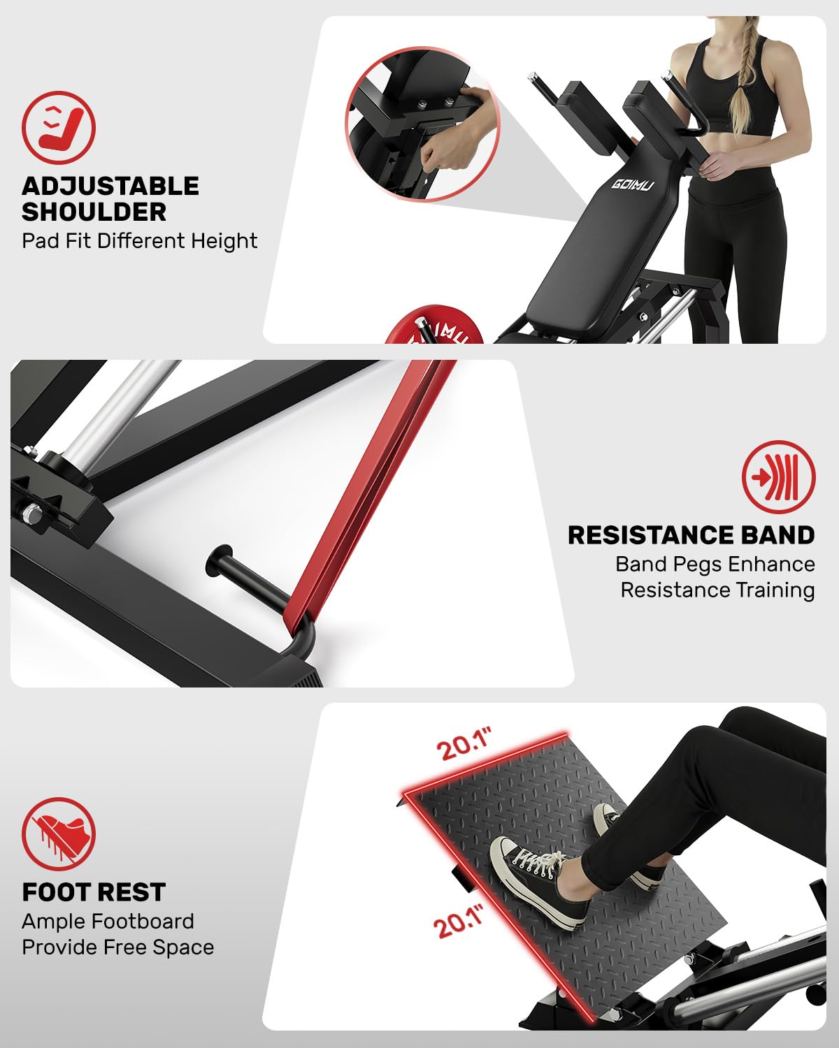 جهاز L5 لتمارين الضغط على السا - مراجعة Home Gym Custom وسعره