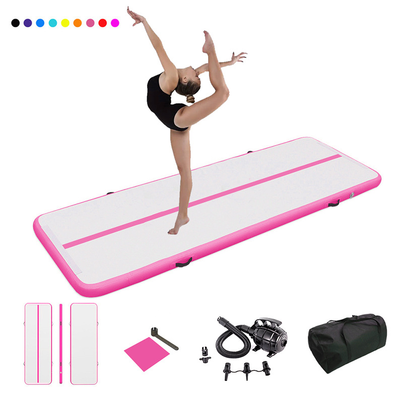 بساط هوائي قابل للنفخ للجمباز  - مراجعة Home Gym Custom وسعره