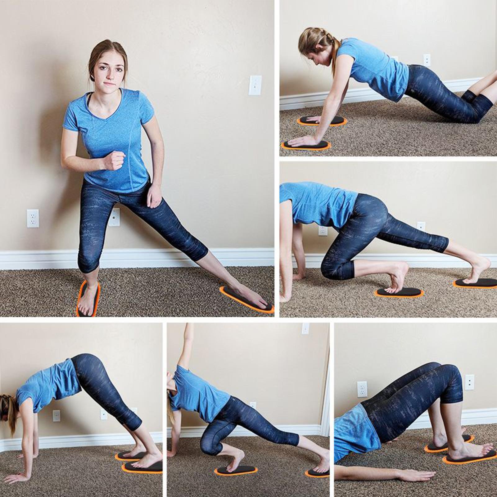 أقراص انزلاقية للتمرين بيضاوية - مراجعة Home Gym Women وسعره