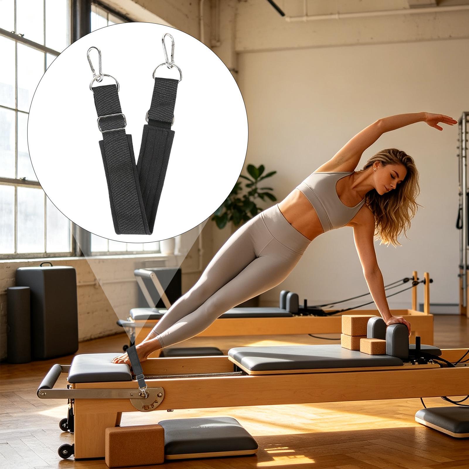 حزام قدم للبيلاتس مُسمك وقابل  - مراجعة Home Gym Yoga وسعره