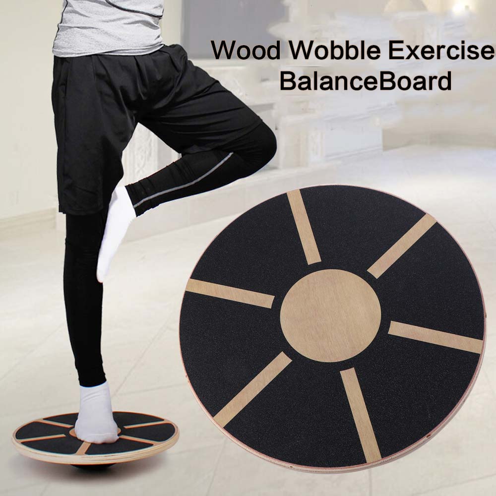 لوح توازن خشبي دائري للتدريب،  - مراجعة Wobble Board Balance وسعره