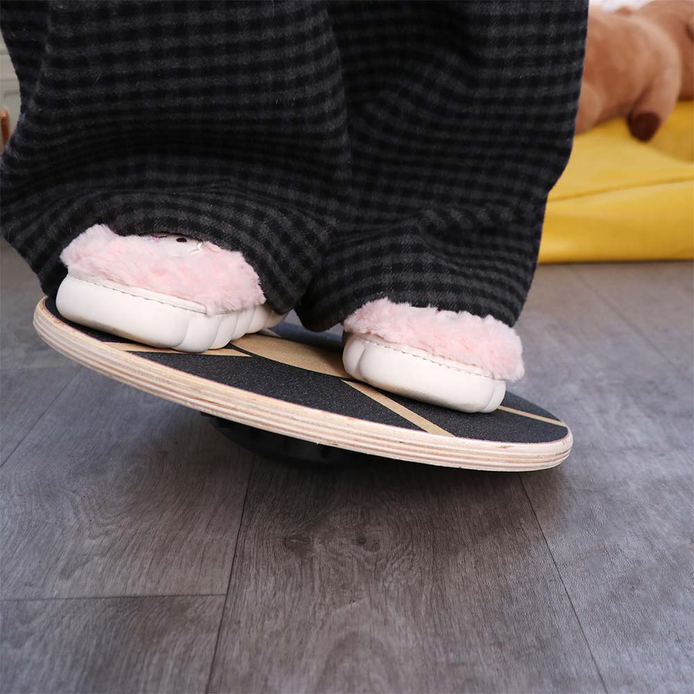 لوح توازن خشبي دائري للتدريب،  - مراجعة Wobble Board Balance وسعره