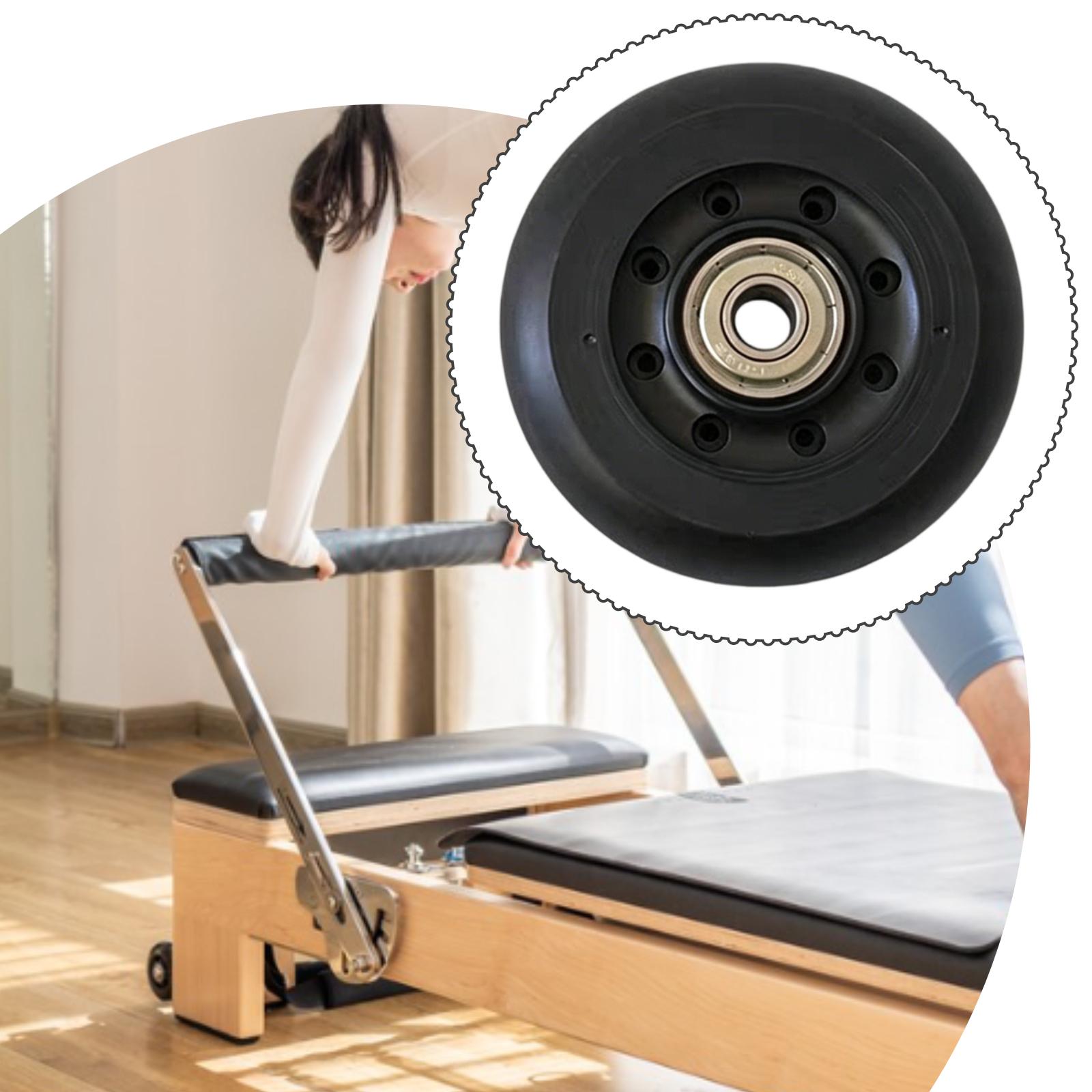 عجلة بيلاتس ريفورمر سوداء للنس - مراجعة Home Gym Installation وسعره