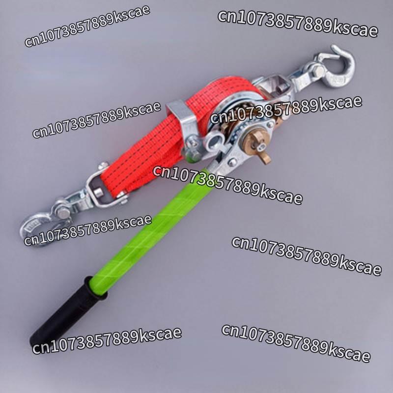 رافعة يدوية بسعة 2 طن وطول 2 م - مراجعة Cable Pulley System وسعره