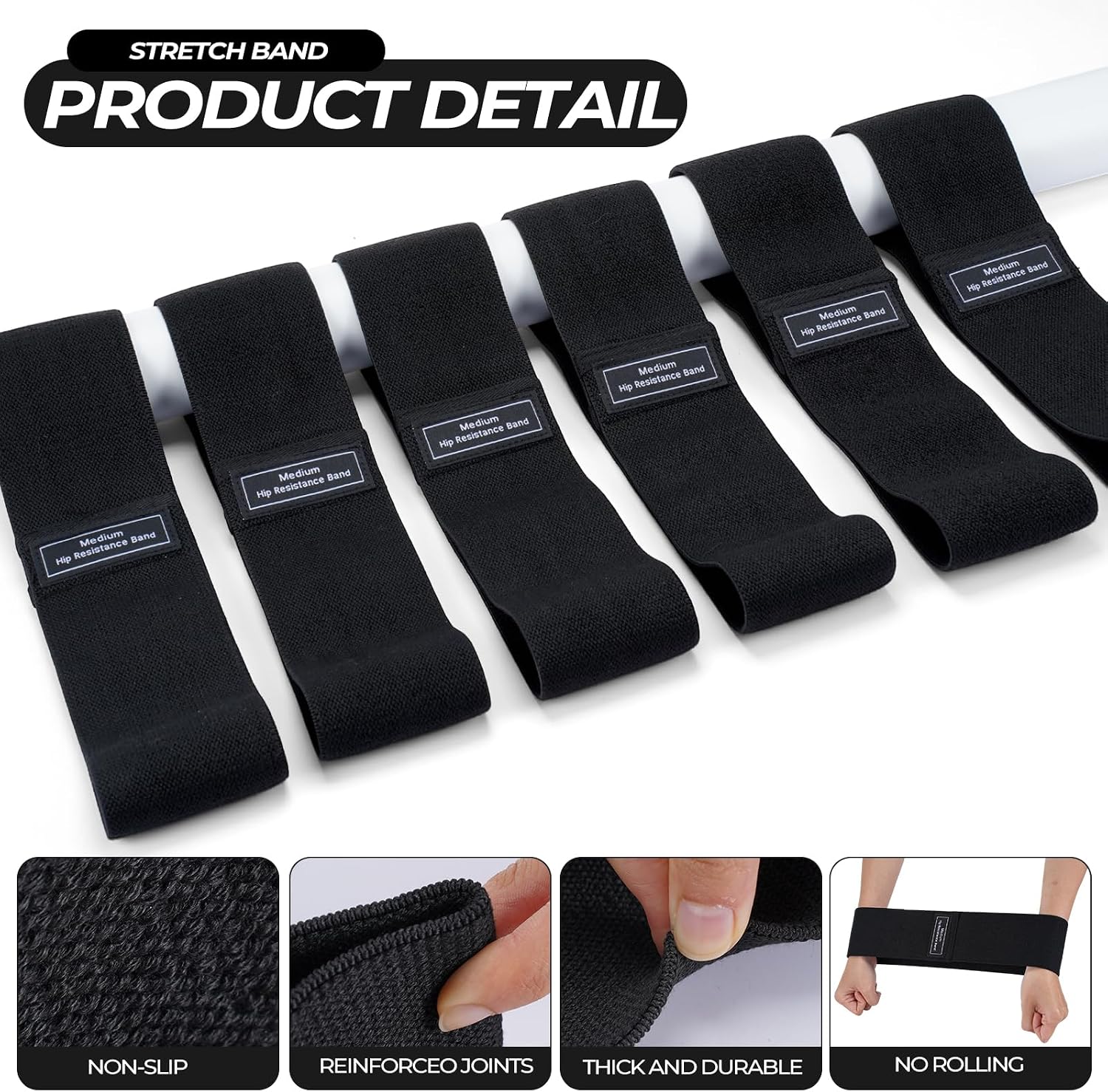 مجموعة من 18 قطعة من حلقات وكر - مراجعة Resistance Loop Mini Band وسعره