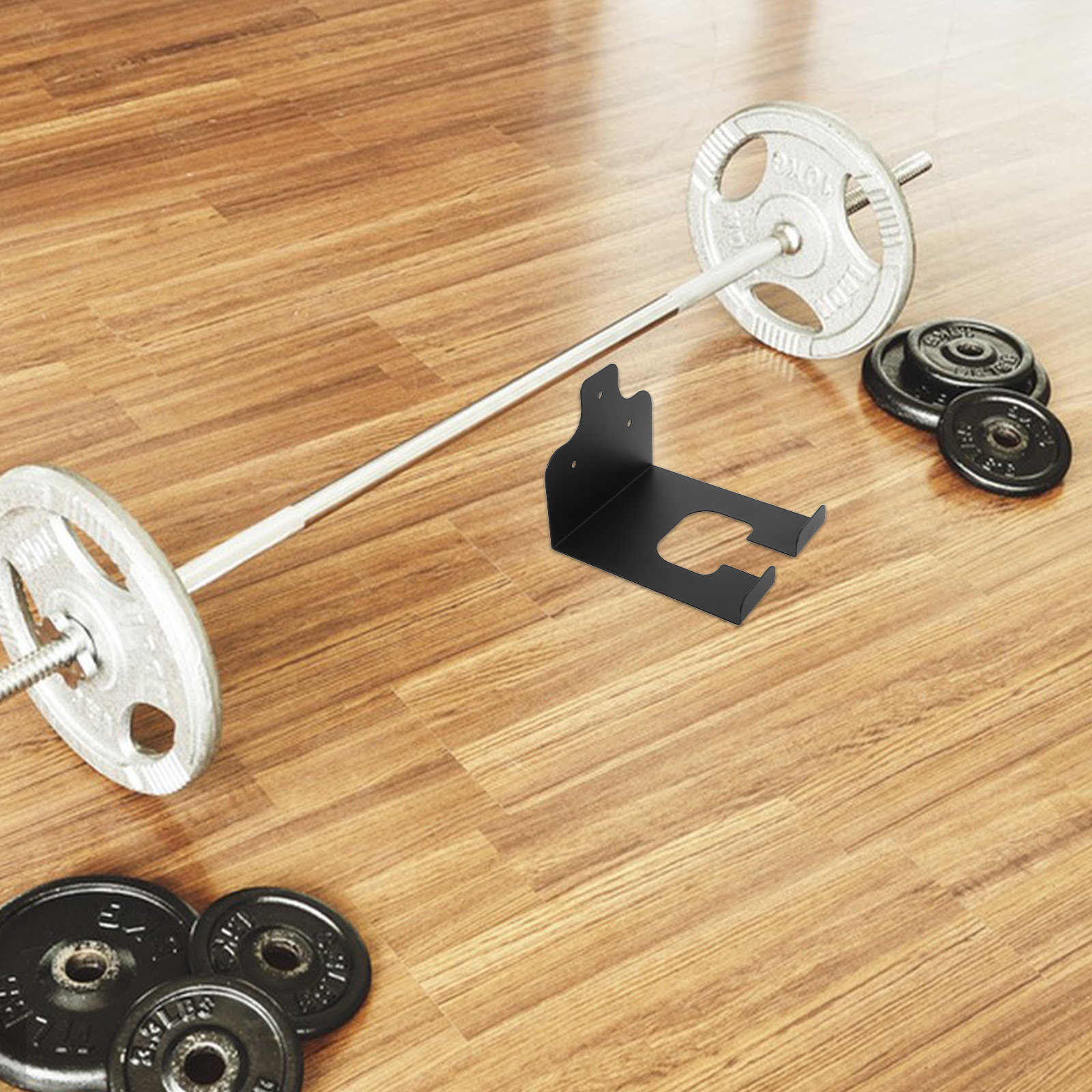 حامل باربل مثبت على الحائط شدي - مراجعة Home Gym Installation وسعره