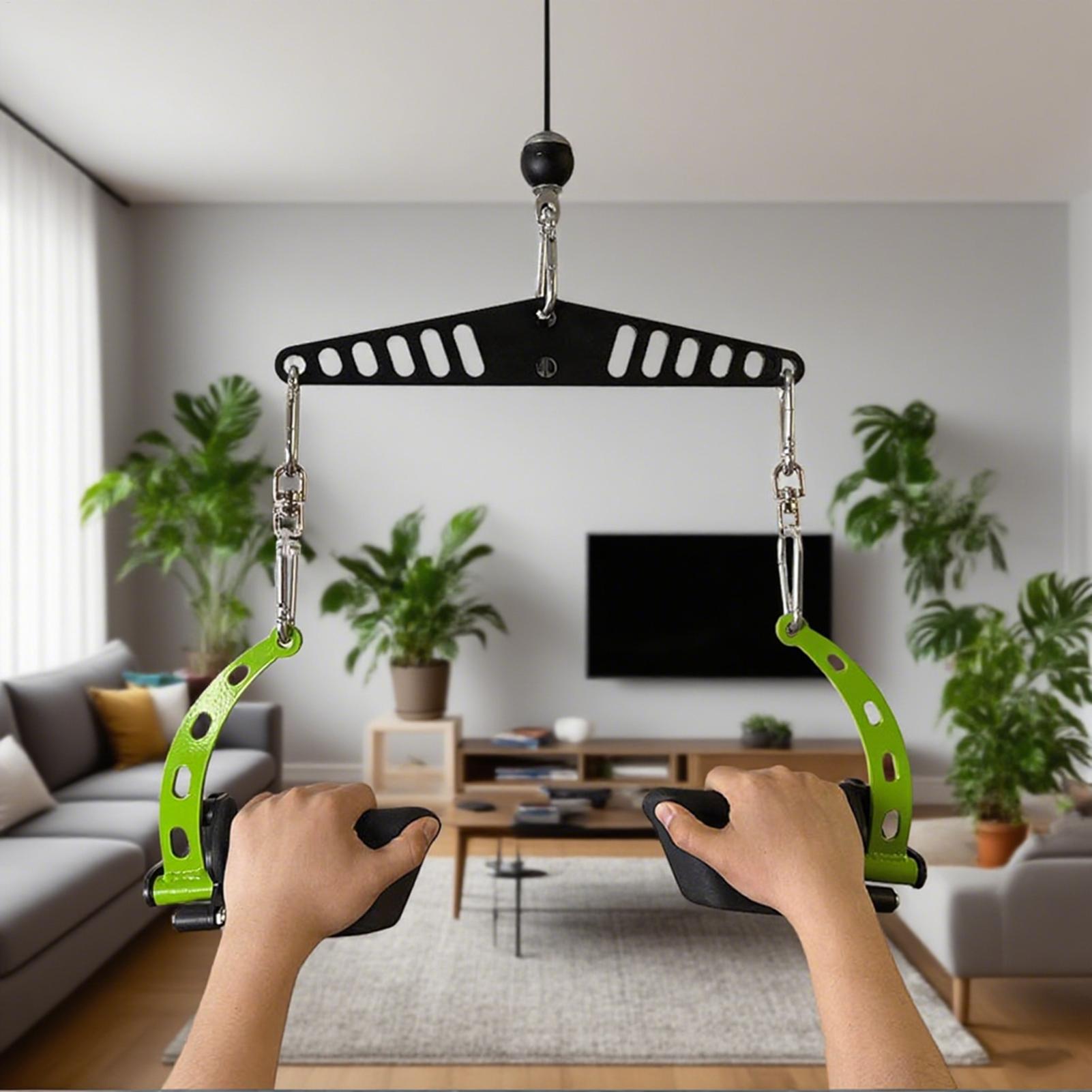 كابل آلة مرفق نظام البكرة محول - مراجعة Cable Pulley System وسعره