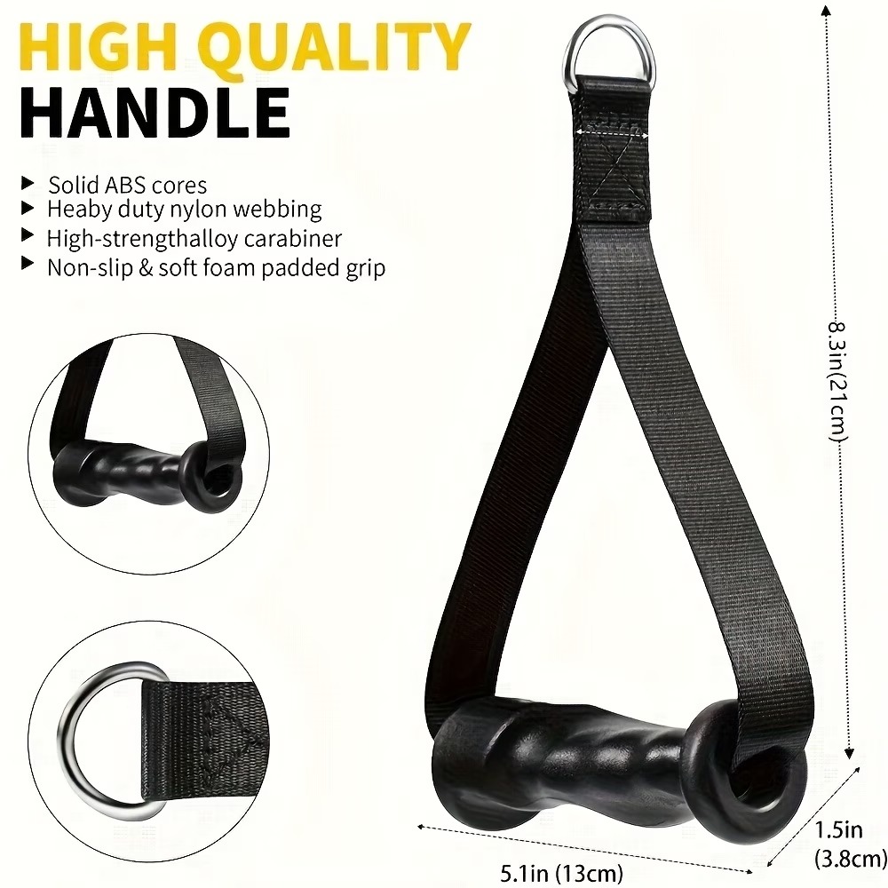 زوج واحد من مقابض التمارين الم - مراجعة Cable Pulley System وسعره