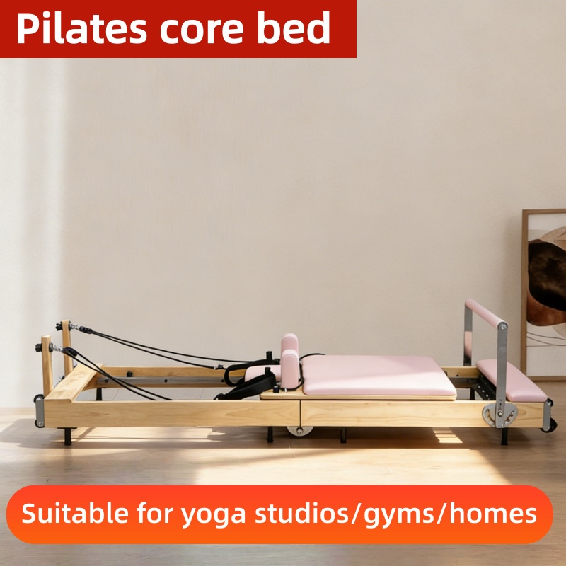سرير بيلاتس قابل للطي من خشب ا - مراجعة Home Gym Custom وسعره