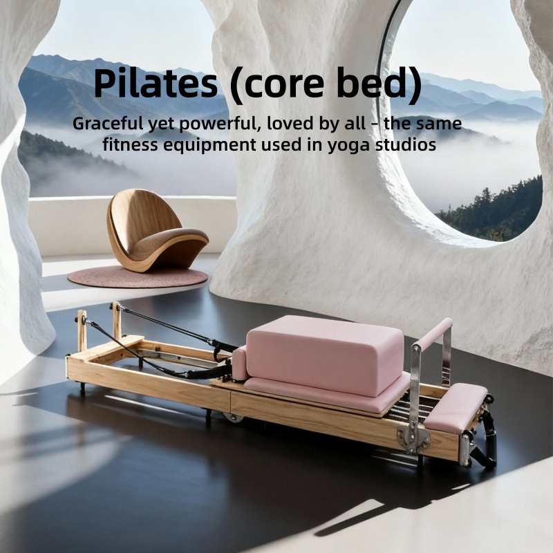 سرير بيلاتس قابل للطي من خشب ا - مراجعة Home Gym Custom وسعره