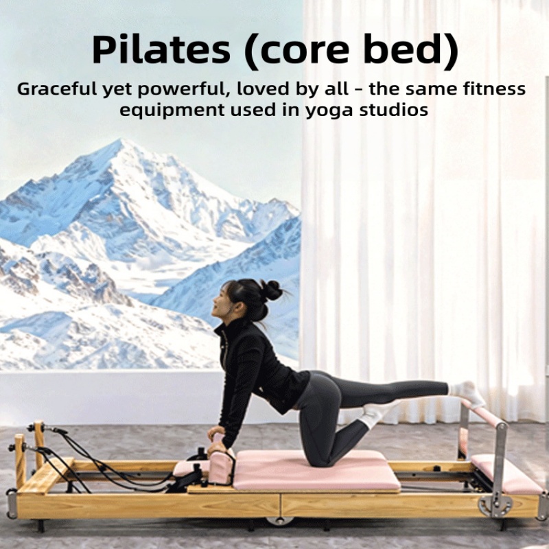 سرير بيلاتس قابل للطي من خشب ا - مراجعة Home Gym Custom وسعره